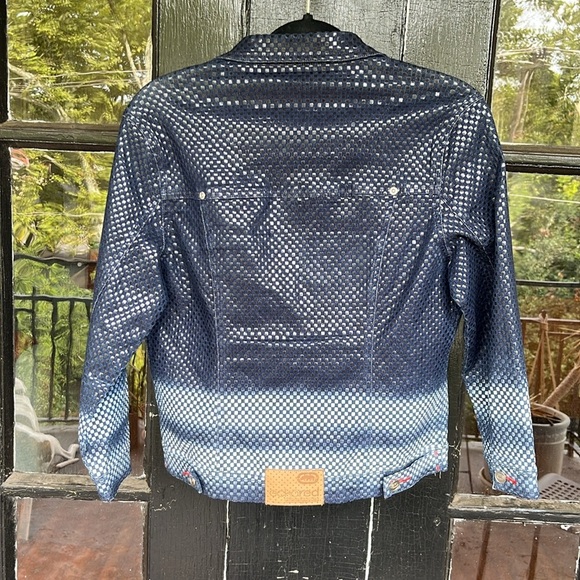 Eckored Button-up Denim Jean Jacket Size Medium - Picture 5 of 6